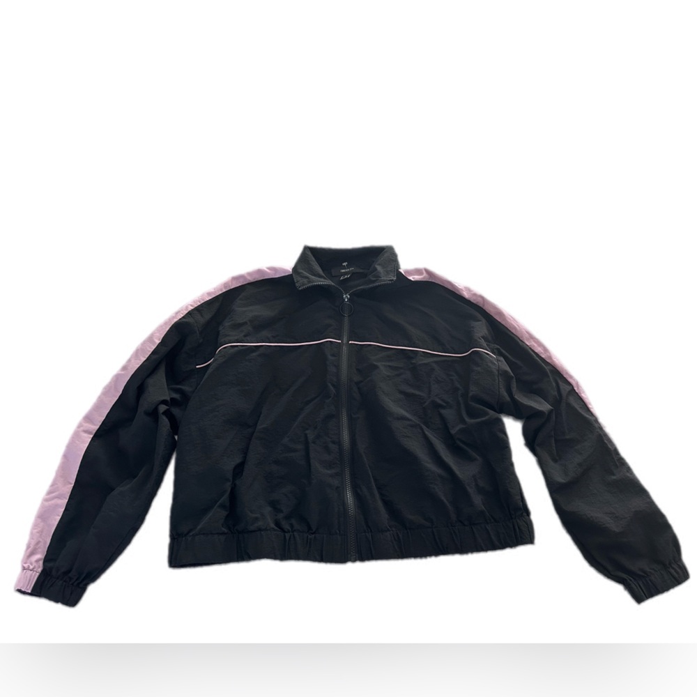 CROPPED FOREVER 21 WINDBREAKER